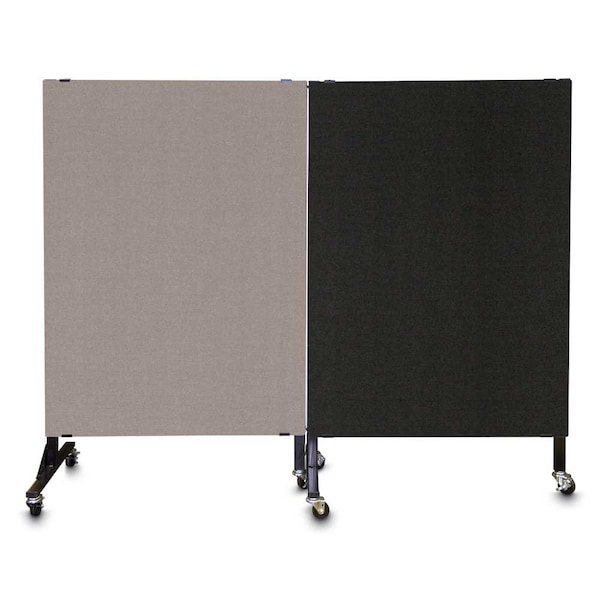 Enclosed Corkboard, 3 Door, 96"x48", 4" Fra